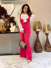 Hot Pink Frill Cord Set